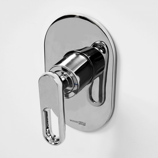 Смеситель для душа встраиваемый WasserKraft Kammel однорычажный хром (1851)