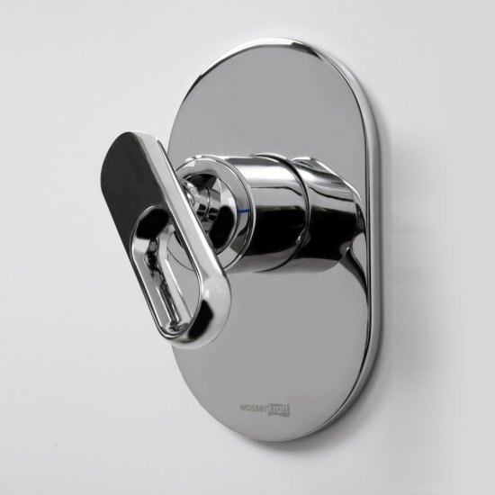 Смеситель для душа встраиваемый WasserKraft Kammel однорычажный хром (1851)