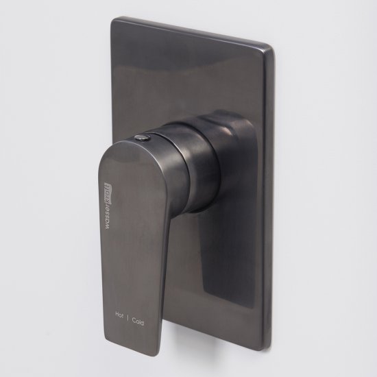 Смеситель для душа встраиваемый WasserKraft Wiese однорычажный графит (8451)