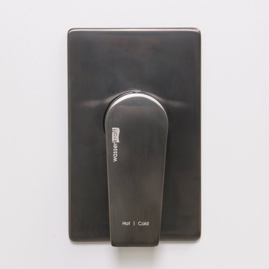 Смеситель для душа встраиваемый WasserKraft Wiese однорычажный графит (8451)