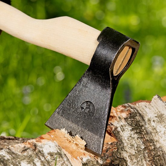 Топор плотницкий кованый деревянная рукоятка 400 мм 0,9 кг