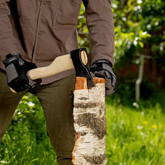 Топор плотницкий кованый деревянная рукоятка 400 мм 0,9 кг