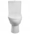Унитаз-компакт Gesso Home de luxe W103 с горизонтальным выпуском с сиденьем дюропласт микролифт белый (9 015 618)