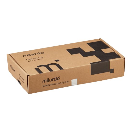 Смеситель для кухни Milardo Meal хром с гибким изливом однорычажный (M01SB0FM05)