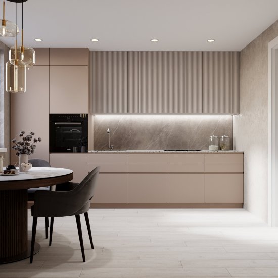 Смеситель для кухни Corsa Deco Light сталь с гибким изливом однорычажный (966365)