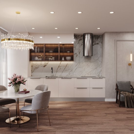 Смеситель для кухни Corsa Deco Vega Steel нержавеющая сталь/черный с гибким изливом однорычажный (966366)