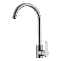 Смеситель для кухни Corsa Deco Creek нержавеющая сталь с высоким изливом однорычажный (966373)