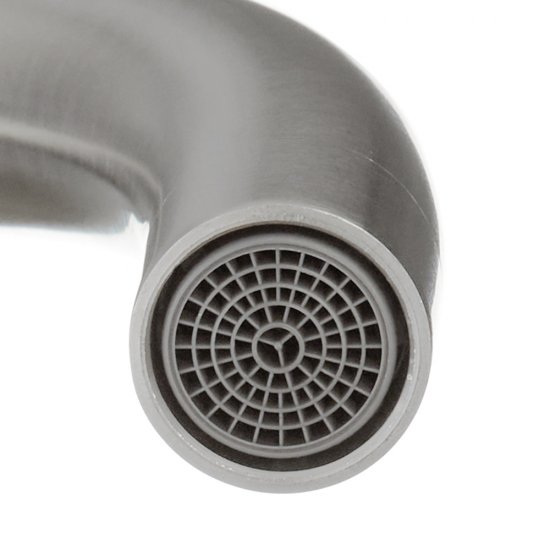 Смеситель для кухни Corsa Deco Creek нержавеющая сталь с высоким изливом однорычажный (966373)