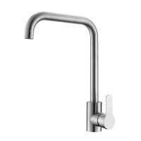 Смеситель для кухни Corsa Deco Everest нержавеющая сталь с высоким изливом однорычажный (966375)