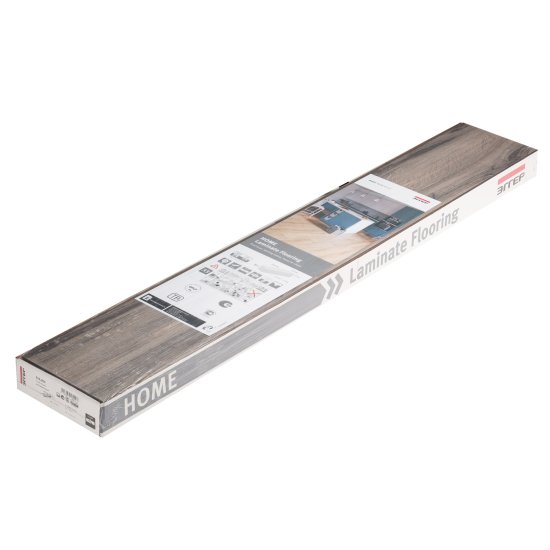 Ламинат 33 класс Egger Home дуб крейдл серый 1,99 кв.м 8 мм с фаской