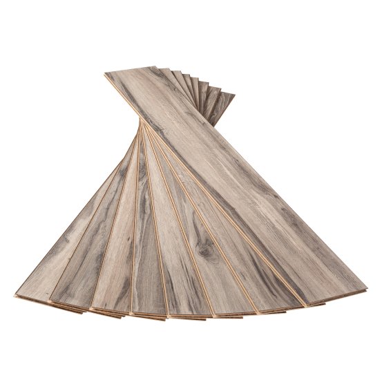 Ламинат 33 класс Egger Home дуб крейдл серый 1,99 кв.м 8 мм с фаской