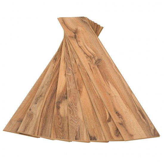 Ламинат 33 класс Egger Home дуб крейдл коричневый 1,99 кв.м 8 мм с фаской