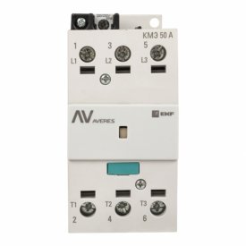 Контактор Averes КМЭ (ctr-s-50-00-400-av) 400 В 50 А тип АС 3P малогабаритный