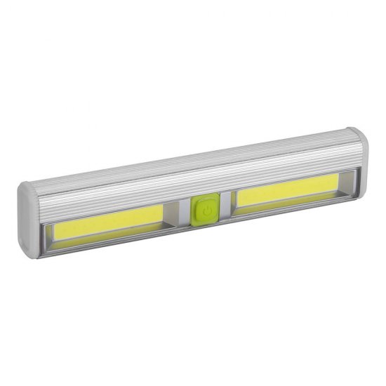 Фонарь настенный Rev Ritter светодиодный 2 LED 7 Вт на батарейках AAА алюминий 3 режима (29105 3)