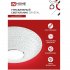 Светильник светодиодный накладной IN HOME Comfort Crystal 3000-6500К 75 Вт IP40 белый с пультом
