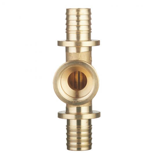 Тройник Tece 25 мм х 3/4 ВР(г) х 25 мм латунный (769525)