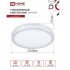 Светильник светодиодный накладной IN HOME Comfort Saphir 3000-6500К 75 Вт IP40 белый с пультом