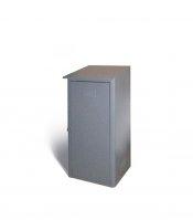 Шкаф одинарный для газовых баллонов 1050х400х370 мм