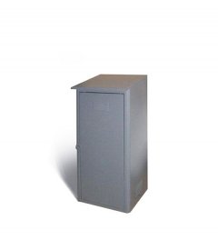 Шкаф одинарный для газовых баллонов 1050х400х370 мм