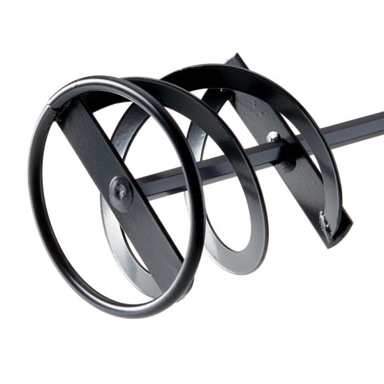 Миксер-насадка (венчик) для цементных растворов КМ 100x600 мм хвостовик шестигранный усиленная