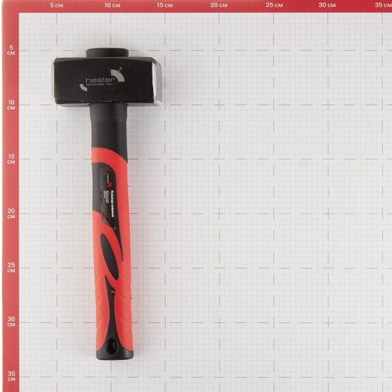 Кувалда кованая Hesler 1 кг фибергласовая ручка (675293)