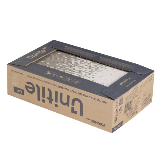 Плитка облицовочная Unitile Лейла серая 02 400x250x8 мм (14 шт.=1,4 кв.м)