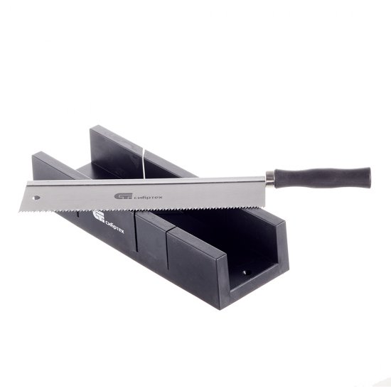 Стусло Сибртех пластиковое с пилой 300х60 мм (222307)