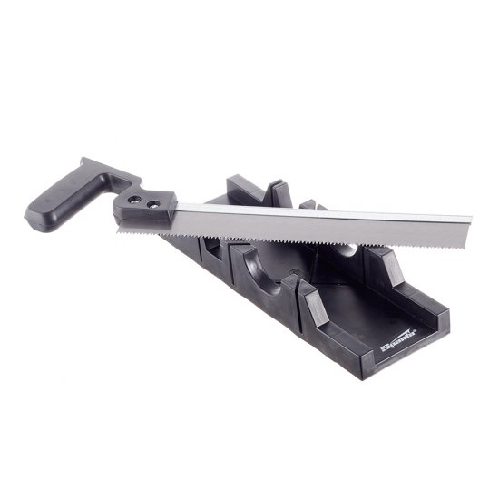 Стусло Сибртех пластиковое с пилой 300х65 мм (225305)