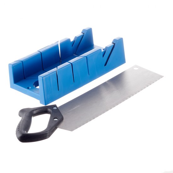 Стусло Сибртех пластиковое с пилой 350х100 мм (22536)