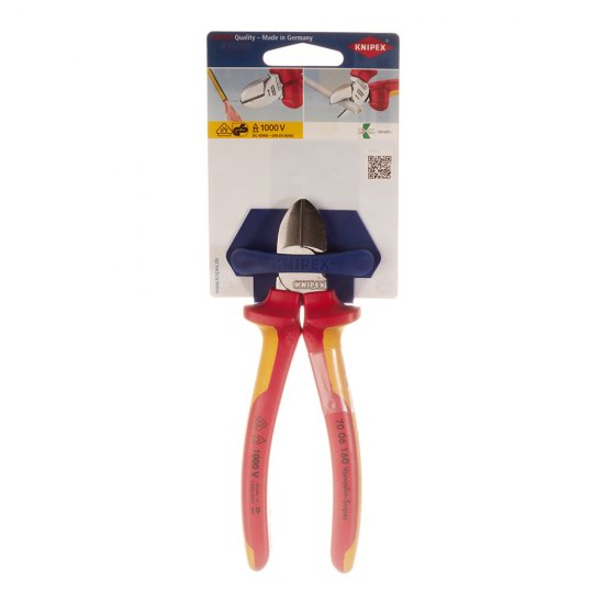 Бокорезы диэлектрические Knipex 160 мм (KN-7006160SB)