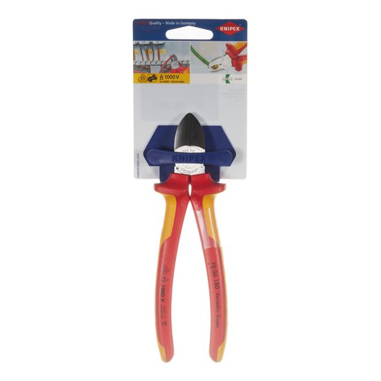 Бокорезы диэлектрические Knipex 180 мм (KN-7006180SB)