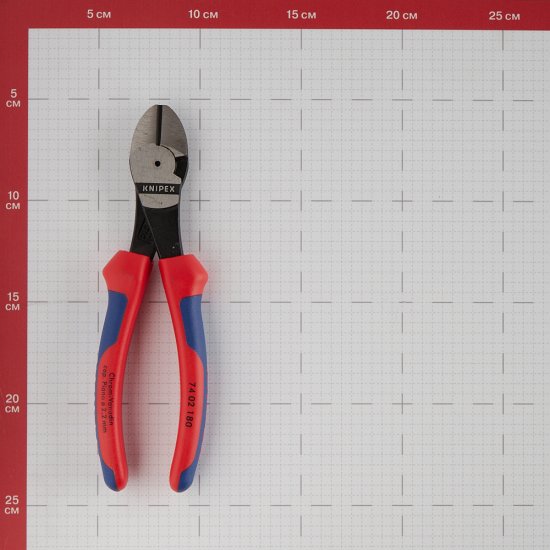 Бокорезы усиленные Knipex 180 мм (KN-7402180SB)