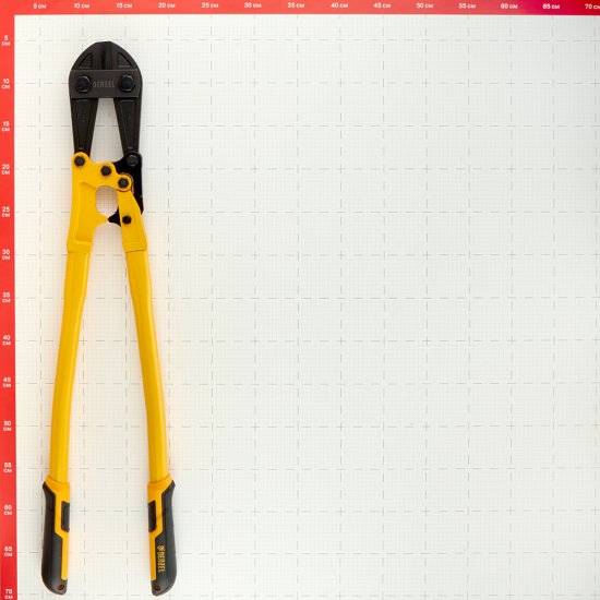 Ножницы для резки арматуры Denzel 600 мм с двухкомпонентными рукоятками (78536)