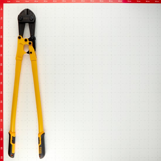 Ножницы для резки арматуры Denzel 760 мм с двухкомпонентными рукоятками (78538)