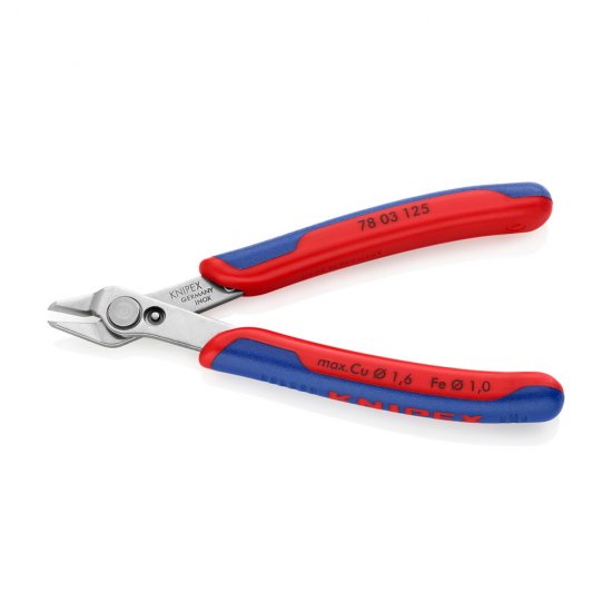 Кусачки для микроэлектроники Knipex Electronic Super Knips 130 мм (KN-7803125)