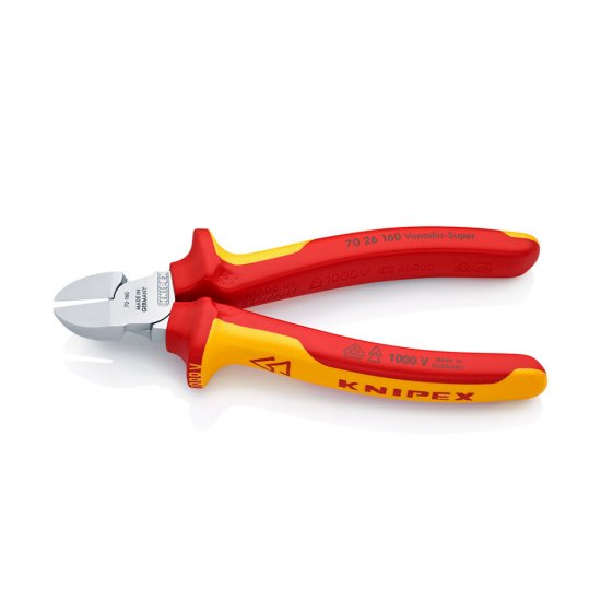 Кусачки боковые Knipex 165 мм (KN-7026160)