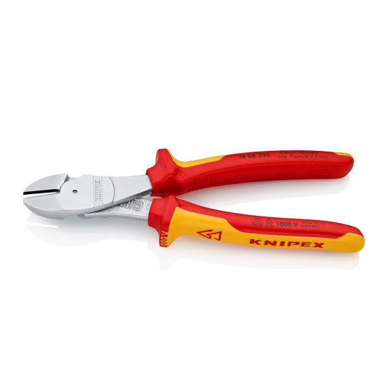 Кусачки боковые диэлектрические Knipex 210 мм (KN-7406200)