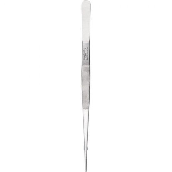 Прямой рифленый пинцет REXANT 250 мм