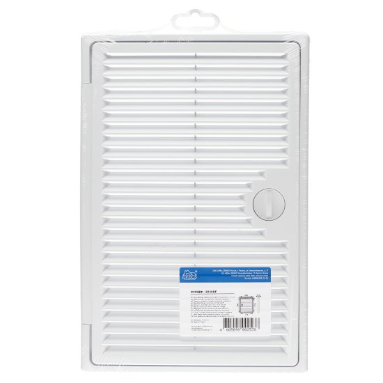 Люк ревизионный Era Декофот пластиковый 200х300 мм накладной с решеткой