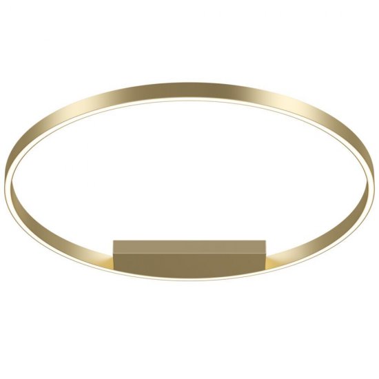 Светильник светодиодный накладной Maytoni Lamar 4000К 50 Вт 20 кв.м латунь IP20 (MOD058CL-L50BS4K)