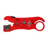 Инструмент электротехнический Knipex для снятия изоляции с коаксиального кабеля (KN-166006SB)