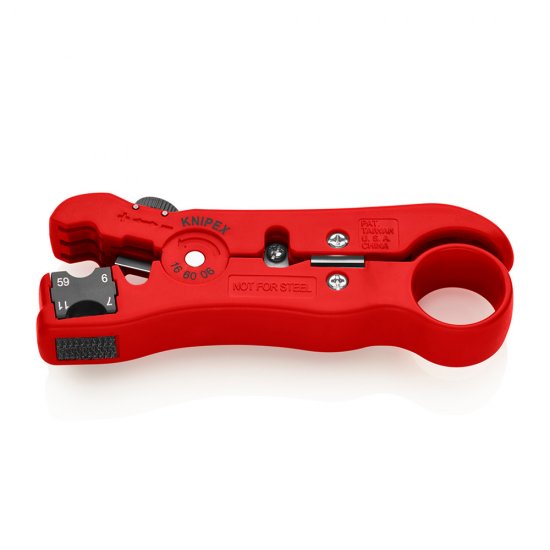 Инструмент электротехнический Knipex для снятия изоляции с коаксиального кабеля (KN-166006SB)