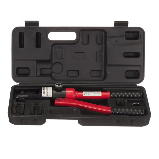 Пресс гидравлический ручной Онлайт для опрессовки наконечников (90242)