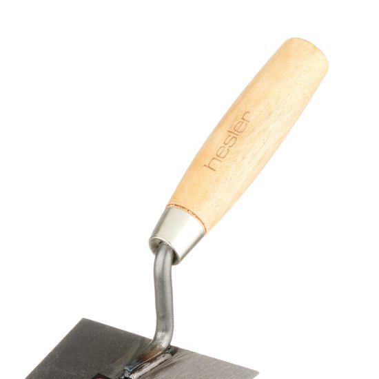 Кельма плиточника Hesler/Wenzo 160 мм с деревянной ручкой