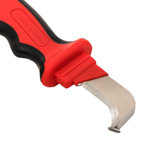 Нож диэлектрический EKF Professional для зачистки кабеля (ws-31)