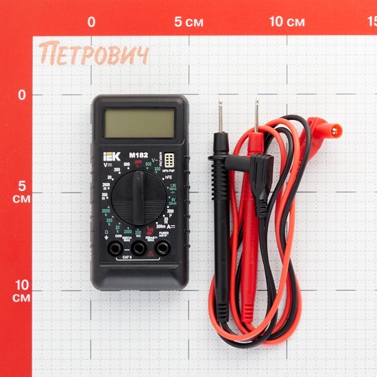 Мультиметр портативный IEK Compact M182 (TMD-1S-182)