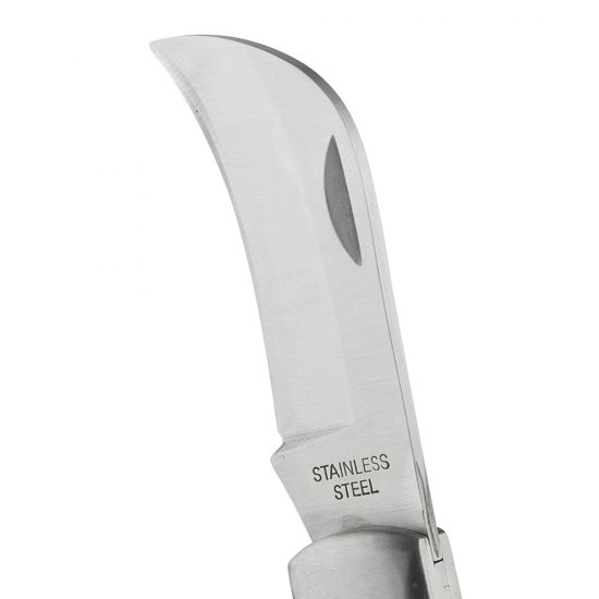 Нож монтерский КВТ НМ-02 складной для зачистки многожильного кабеля