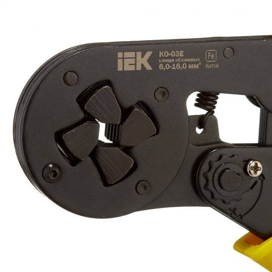 Пресс-клещи IEK КО-03Е для обжима наконечников 6-16 кв.мм (TKL20-D4)