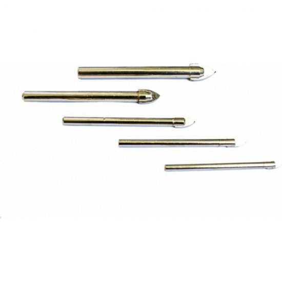 Набор сверел по стеклу и плитке Rockforce RF-372S5(49315)