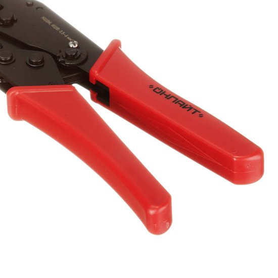 Пресс-клещи Онлайт для обжима втулочных наконечников 0,25-6 кв.мм (80912)